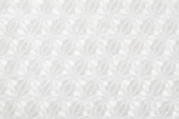 Texture of white Japanese paper Pattern