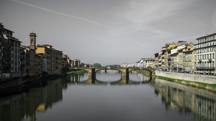 Fototapeta na wymiar Bridge in Florence
