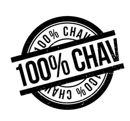 100 Chav rubber stamp. Grunge design with dust scratches. Effects can be easily removed for a clean, crisp look. Color is easily changed.