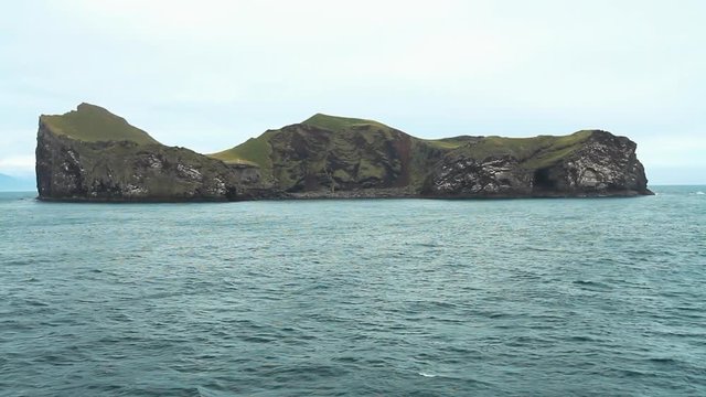 Ellidaey island in south of Iceland