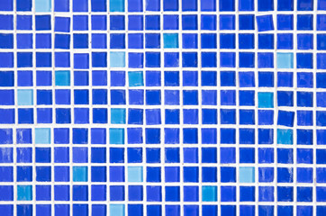 The wall or the floor are decorated with colorful of tiles.