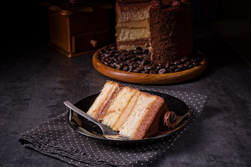 delicious chocolate - coffee pie