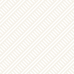 Obraz premium Interlacing Parallel Stripes. Vector Seamless Subtle Monochrome Pattern.