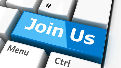 Computer keyboard join us