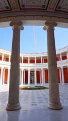 Fototapeta premium April 2017: Photo of iconic public hall of Zappeion , Athens historic center, Attica, Greece