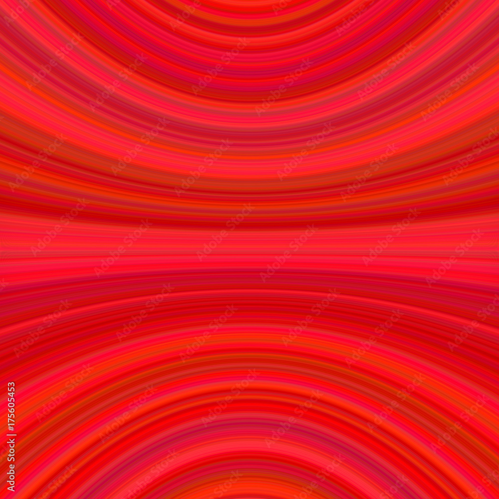 Poster red abstract dynamic background from thin curved lines - vector illustration