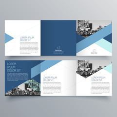 Brochure design, brochure template, creative tri-fold, trend brochure