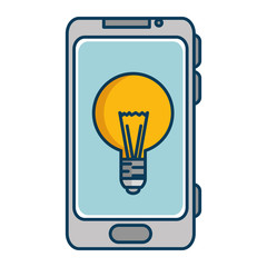 smartphone device with bulb