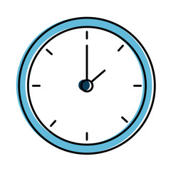 time clock isolated icon