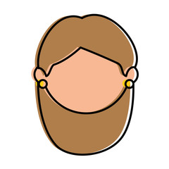 beautiful businesswoman avatar character