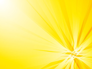 Fototapeta na wymiar yellow rays background