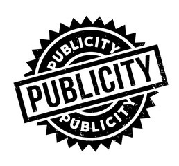 Publicity rubber stamp. Grunge design with dust scratches. Effects can be easily removed for a clean, crisp look. Color is easily changed.