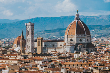 Basilica Santa Maria del Fiore of Florence, Italy