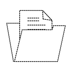 folder document isolated icon