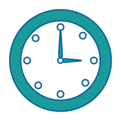 time clock isolated icon