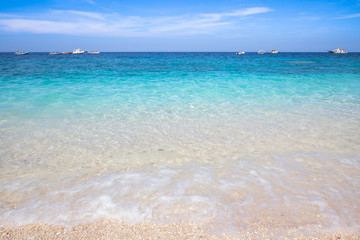 Cala Mariolu beach on the Sardinia island, Italy