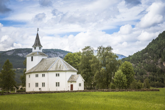 ardal church in bygland norway near Valle