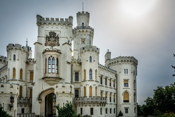 Czech castle Hluboka