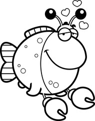 Cartoon Imitation Crab in Love © corythoman