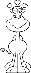 Cartoon Camel Love