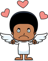 Cartoon Angry Cupid Boy