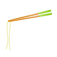 Traditional Colored Asian Chopsticks for Food