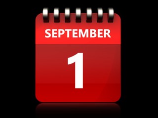 3d 1 september calendar