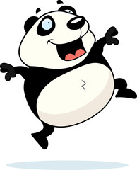 Panda Jumping