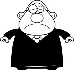 Sad Cartoon Judge