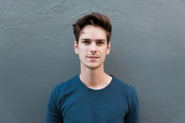 Portrait of a beautiful young man