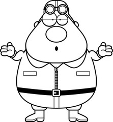 Confused Cartoon Pilot