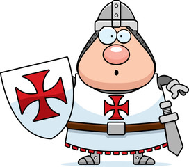 Surprised Cartoon Templar