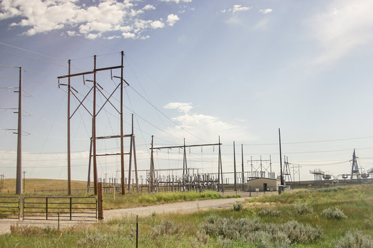Electrical transformer station