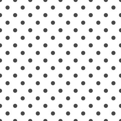 Black and white polka dots pattern