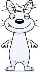 Drunk Cartoon Rabbit