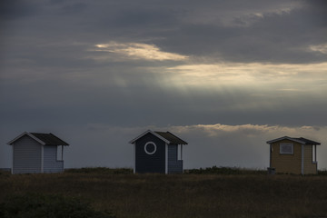 Beach cabanas