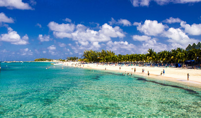 Caribbean Sea turquoise white Sand Beach