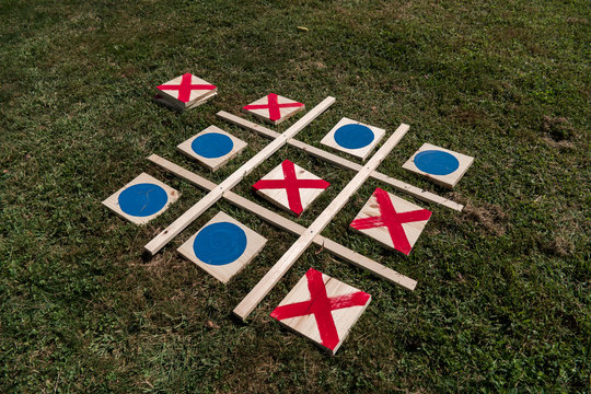 Handmade Tic Tac Toe Board