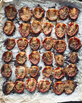 tomatoes just grilled