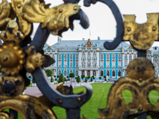 Alexander Palace in Tsarskoye Selo. Russia. Autumn 2017.
