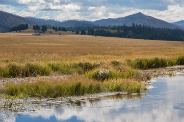 Clouds Reflected in East Fork of the Jemez River