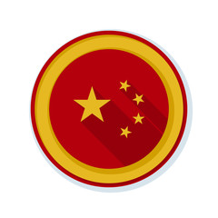 China button illustration