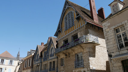 Obraz premium Piazza della cattedrale a Chartres