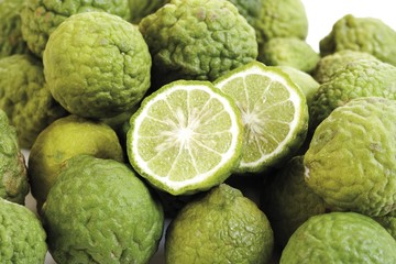 Miniature limes (Citrus)