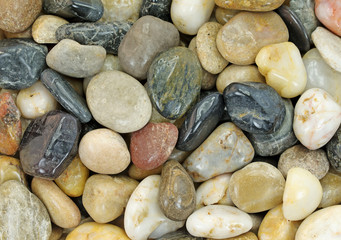 Bunte Kieselsteine, Colorful pebbles