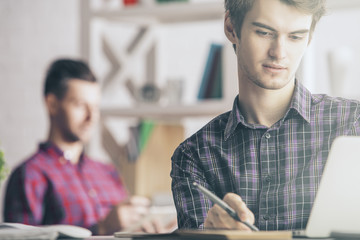 Obraz premium Technology and communication concept