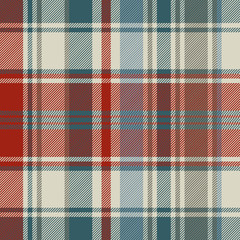 Striped plaid fabric texture seamless background