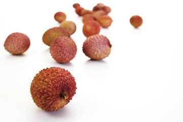 Lychees, litchis (Litchi chinensis)