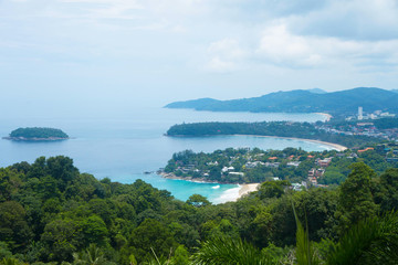 Fototapeta na wymiar Top view Phuket island