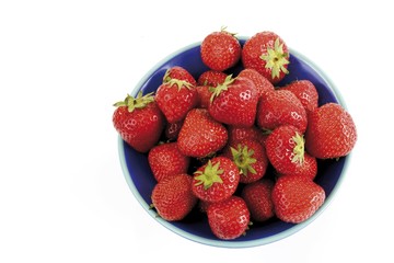 Bowl of strawberries